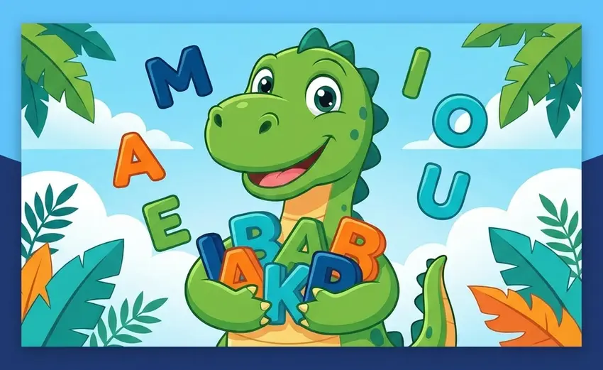 Dino, personaje del juego Dino come sonidos